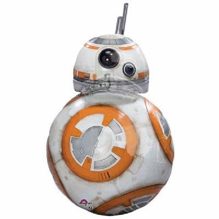 Stars Wars BB8 Robot Foil Balloon I Star Wars Party Decorations I My Dream Party Shop I UK