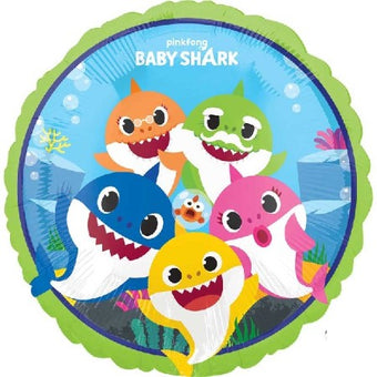 Baby Shark Foil Balloon I 1st Birthday Party Supplies I My Dream Party Shop