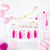 Baby Girl Banner Pink and Gold I Modern Baby Shower Themes I My Dream Party Shop UK