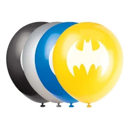 Batman Logo Latex Balloons I Batman Party Balloons I My Dream Party Shop UK