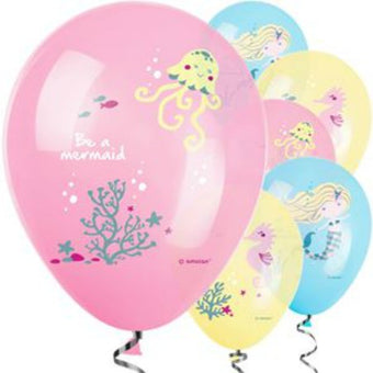 Be a Mermaid Balloons I Pastel Mermaid Party I My Dream Party Shop I UK