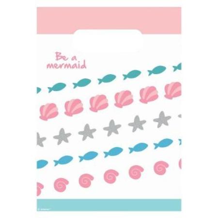 Be A Mermaid Party Bags I Pastel Mermaid Party Supplies I My Dream Party Shop UK