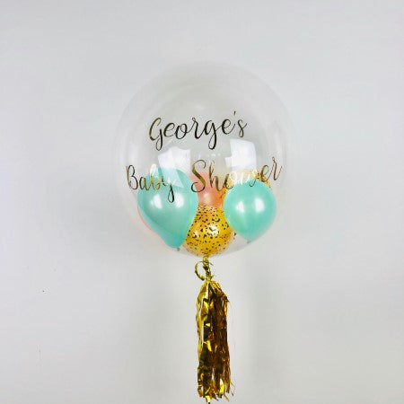 Personalised Bubble Balloon and Matching Balloon Bouquet I Collection Ruislip I My Dream Party Shop