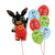 Bing Supershape with 6 Bing Latex Helium Balloons I My Dream Party Shop