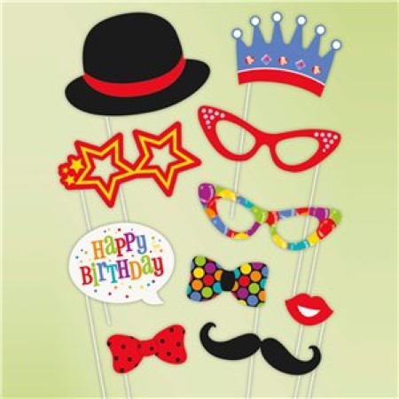 Photo Booth Party Props I Photo Props and Backdrops I My Dream Party Shop I UK