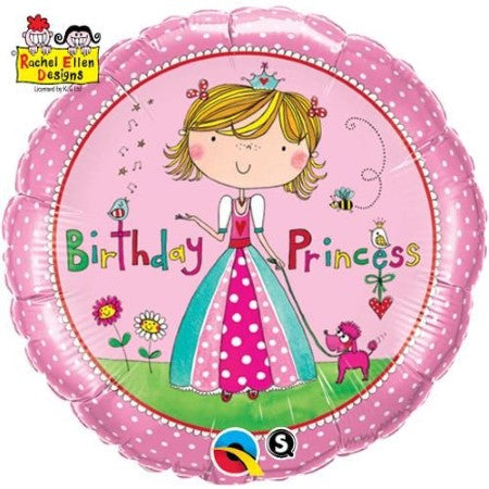 Rachel Ellen Birthday Princess Balloon I Princess Party I My Dream Party Shop
