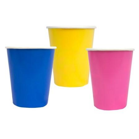 Birthday Brights Cups I Rainbow Party Supplies I My Dream Party Shop UK