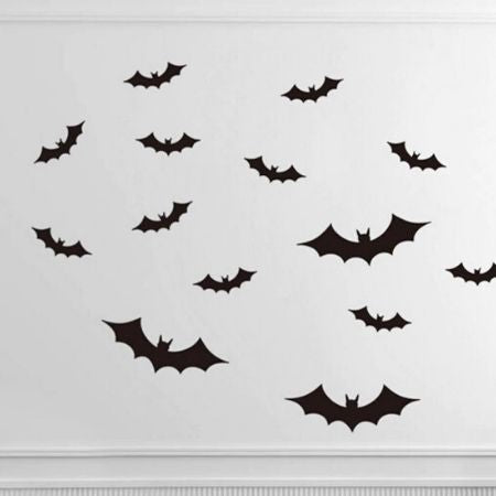 Black Bat Stickers I Halloween Party Supplies I My Dream Party Shop UK
