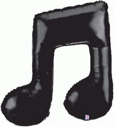 Black Double Music Note Balloon I Tik Tok Party I My Dream Party Shop