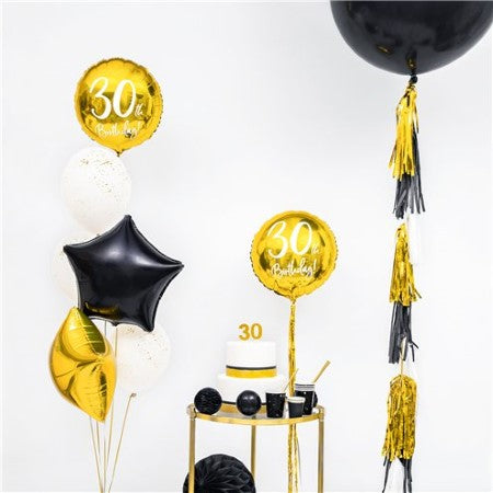 Black Star Balloon I Modern Foil Balloons I My Dream Party Shop I UK