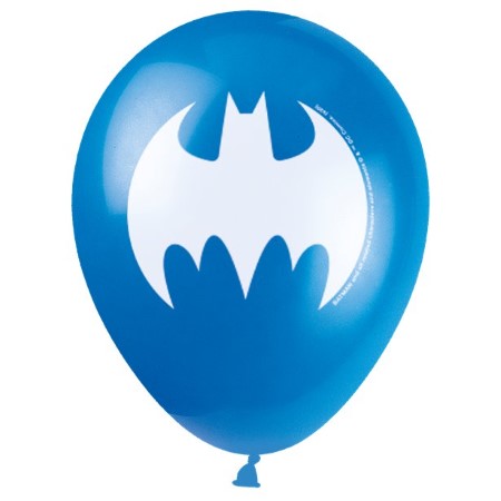 Blue Batman Latex Balloons I Superhero Party Decorations I My Dream Party Shop 