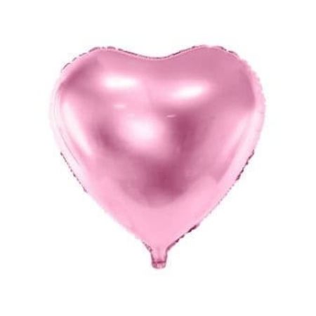 Metallic Foil Blush Pink Heart Balloon I Pink Party Decorations I My Dream Party Shop UK