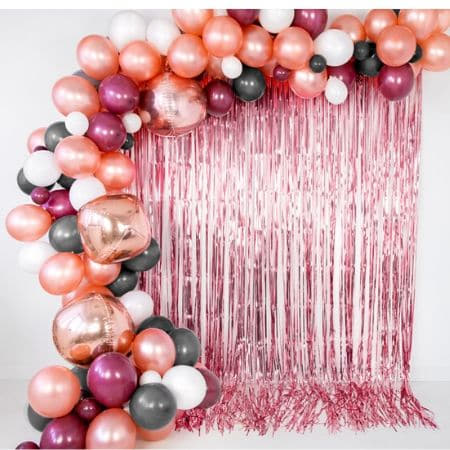 Blush Rose Gold Door Curtain I Rose Gold Party Supplies I My Dream Party Shop UK