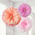 Blush and Pink Flower Pom Pom Decorations I Modern Party Decorations I UK