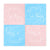 Blue and Pink Boy or Girl Napkins I Baby Shower Tableware I UK