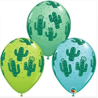 Cactus Latex Balloons I Cool Cowboy Party Supplies I My Dream Party Shop UK
