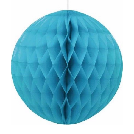 Turquoise Blue Honeycomb Ball I Teal Decorations I My Dream Party Shop