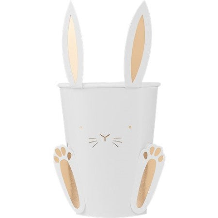 Carrot Crunch Pastel Easter Bunny Cups I Easter Party Tableware I UK