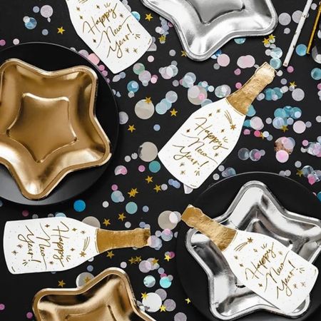 Happy New Year Napkins I New Year&#39;s Eve Party Supplies I My Dream Party Shop UK