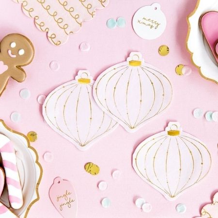 Christmas Bauble Napkins I Christmas Party Tableware I My Dream Party Shop