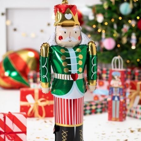 Standing Nutcracker Foil Balloon I Christmas Balloons I My Dream Party Shop UK