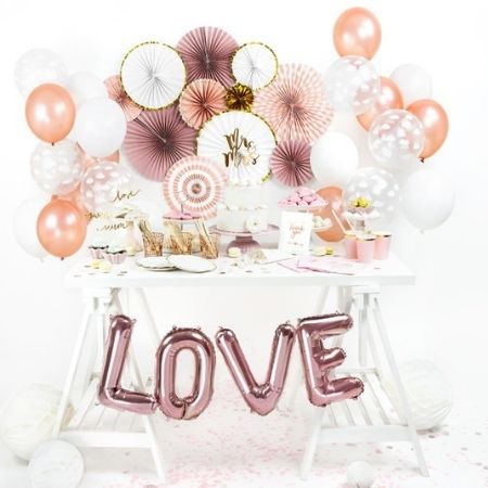 Clear Cloud Print Latex Balloons I Wedding Balloons I My Dream Party Shop
