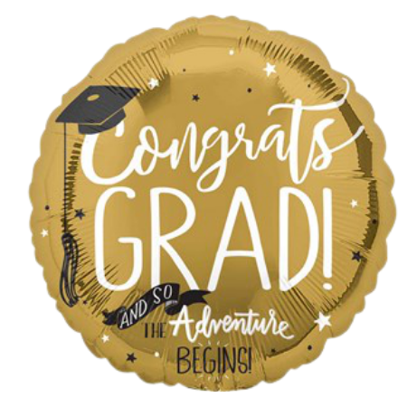 Congrats Grad And So the Adventure Begins Helium Balloon Sets Ruislip I My Dream Party Shop