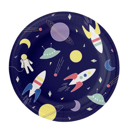 Cosmic Space Party Plates I Space Party Tableware I My Dream Party Shop UK