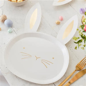 Daisy Crazy Easter Bunny Plates I Easter Party Tableware I My Dream Party Shop I UK