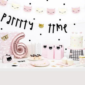 Pink Kitten Candles I Cat Party Supplies I My Dream Party Shop UK