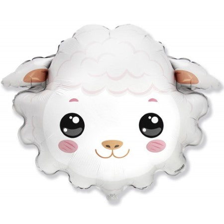 Cute Sheeps Head Balloon I Helium Balloons for Collection Ruislip I My Dream Party Shop UK