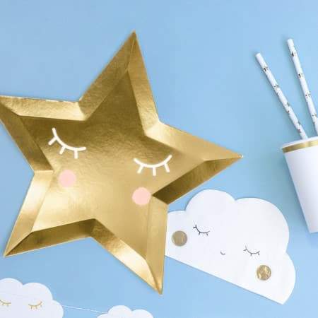 Cute Cloud Napkins I First Birthday Supplies I UK