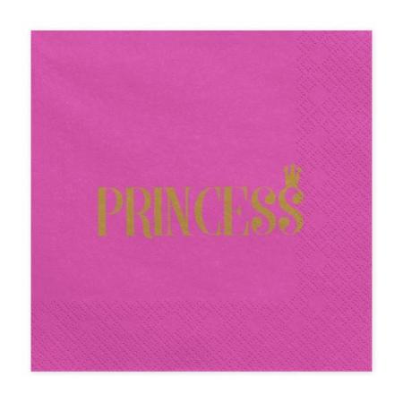 Dark Pink Princess Napkins I Princess Party Decorations I My Dream Party Shop I UK