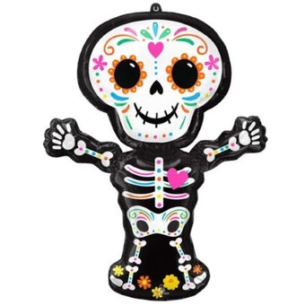 Day of the Dead Skeleton Balloon I Halloween Party Balloons I My Dream Party Shop