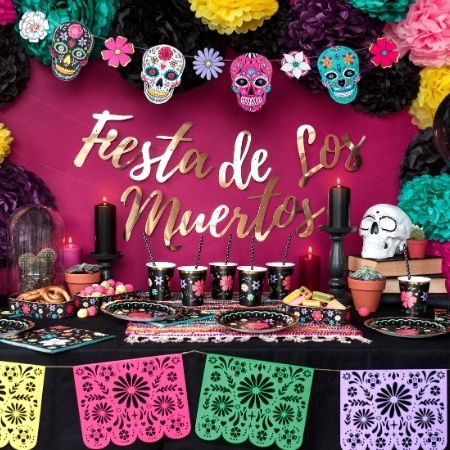Day of the Dead Party Decorations and Balloons UK
