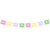 Day of the Dead Pastel Garland I Day of the Dead Party I My Dream Party Shop UK