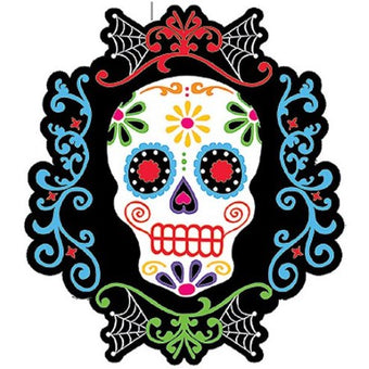Day of the Dead Cutout Skull Decoration I Day of the Dead Party I My Dream Party Shop