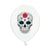 White Day of the Dead Latex Skull Balloons I Day of the Dead Party Supplies  My Dream Party Shop UK