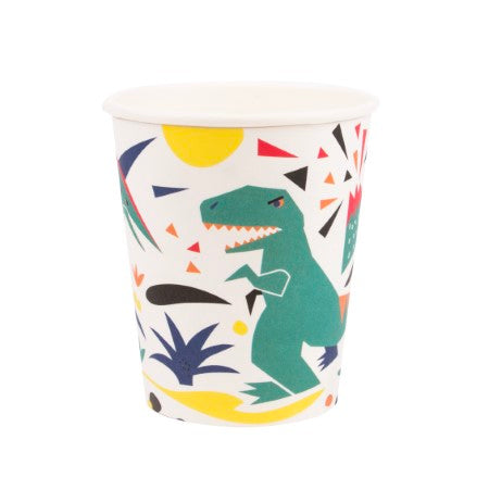 Bamboo Cups for Kids - Set of 3 Fun Dinosaur Cups - 8 oz Bamboo Cups - Kids  Cups for Drinking and Snack Bathroom Cups Toddler Smoothie Cup - Eco  Friendly Shatter