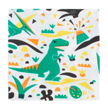 Dinosaur Party Napkins I Dinosaur Party Decorations I My Dream Party Shop UK