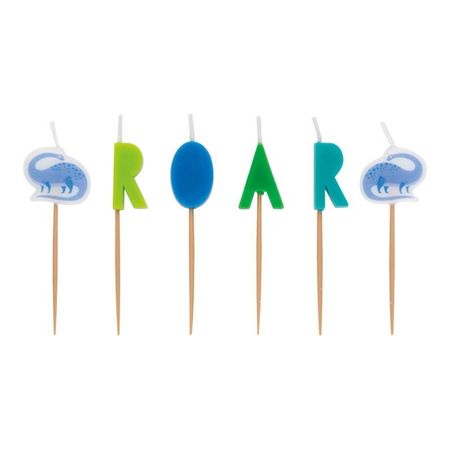 Dinosaur Party Candles I Dinosaur Party Supplies I My Dream Party Shop UK