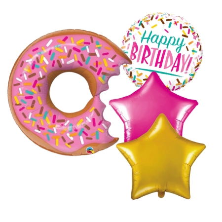 Donut Sprinkles Helium Balloon Sets I Balloons for Collection I My Dream Party Shop