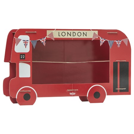 Red London Bus Cake Stand I Transport Party Supplies I My Dream Party Shop