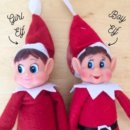 Naughty Elf Boy and Girl Figures I Elf Arrival Balloons I My Dream Party Shop