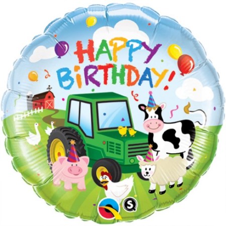 Farmyard Birthday Helium Balloon for Collection Ruislip I My Dream Party Shop