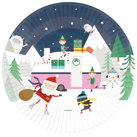 Festive Friends Christmas Party Plates I Christmas Party Supplies I My Dream Party Shop UK