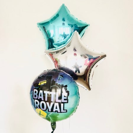 Fortnite Gamer Foil Balloon Sets Inflated I Collection Ruislip I My Dream Party Shop