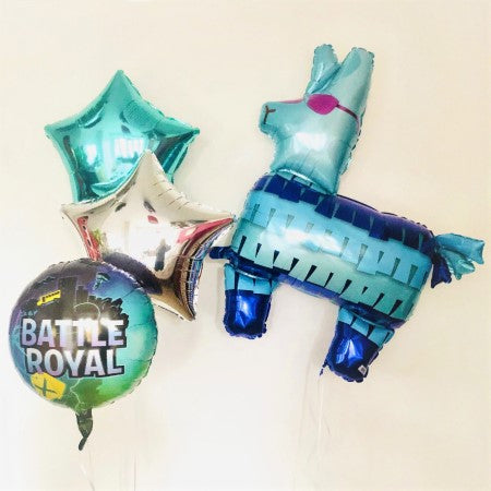 Gamer Foil Balloon Sets Inflated for Collection Ruislip I My Dream Party Shop