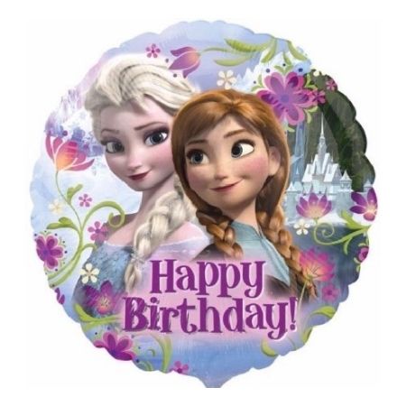 Frozen Happy Birthday Foil Balloon I Frozen Party Supplies I My Dream Party Shop UK