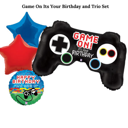 Gamer Balloon Sets I Helium Balloons Ruislip I My Dream Party Shop